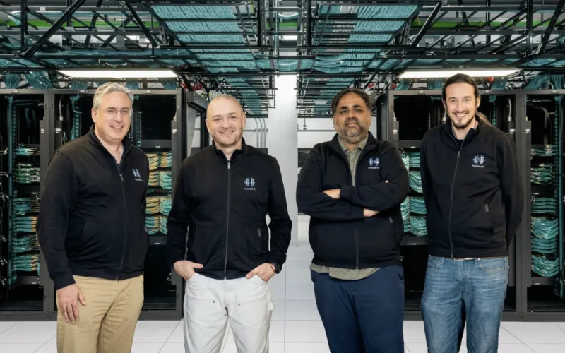 hosted.ai — Co-founders Julian Chesterfield, Ditlev Bredahl, Narendar Shankar & James Withall
